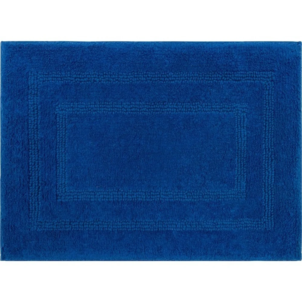 27”x45” 100% Cotton Blue Cobalt Bath Mat